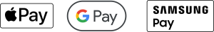 Google pay, Apple pay, Samsung pay icon